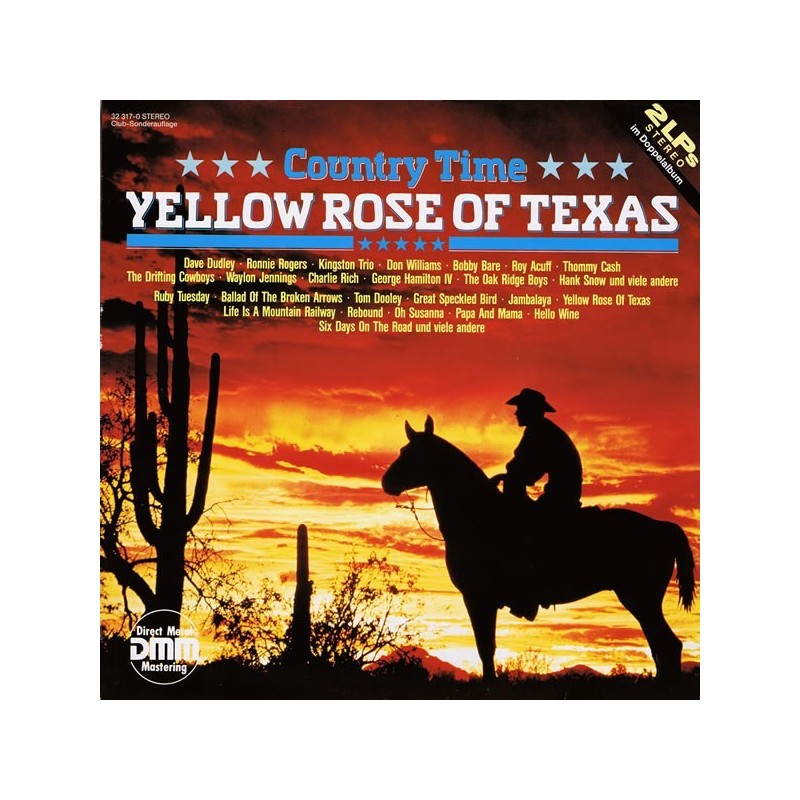 Various ‎– Country Time - Yellow Rose Of Texas|Capriole ‎– 32 317-0-Club Edition