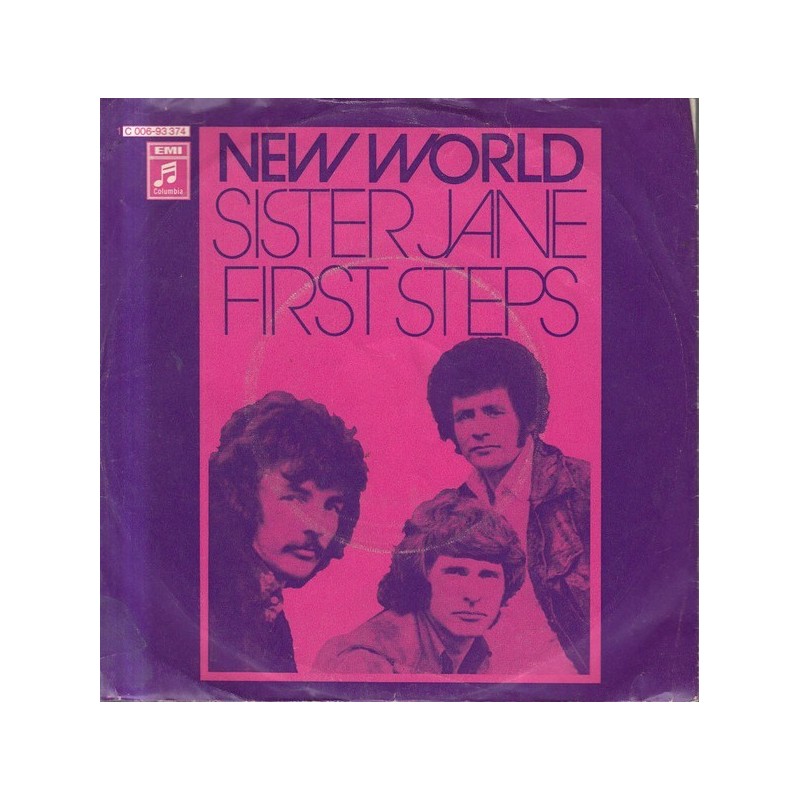 New World – Sister Jane / First Steps|1972   Columbia ‎– 1C 006-93 374-Single