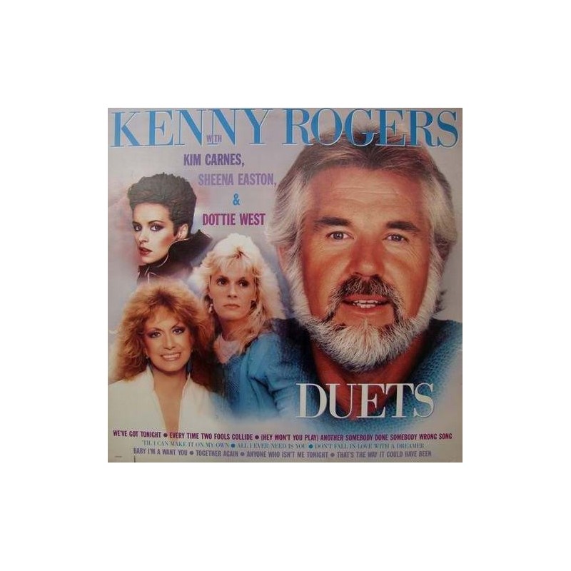 Rogers Kenny-Kim Carnes-Sheena Easton & Dottie West ‎– Duets|1984     Liberty ‎– 1C 064 2600501