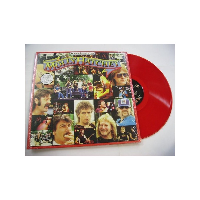 Molly Hatchet ‎– Double Trouble Live|2013   SPV GmbH ‎– SPV 266851 LP      Limited Edition-Red Vinyl