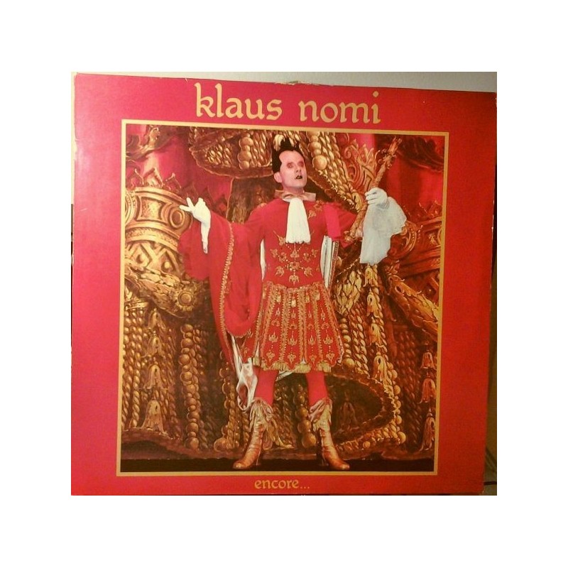 Nomi ‎Klaus – Encore! (Nomi's Best)|RCA ‎– NL74421