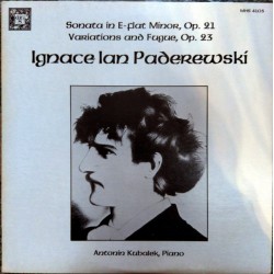 Paderewski – Sonata in...