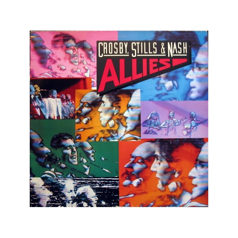 Crosby, Stills & Nash ‎– Allies|1983   Atlantic	780075-1