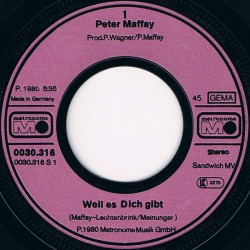 Maffay ‎Peter – Weil Es...