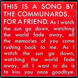 The Communards – For A...