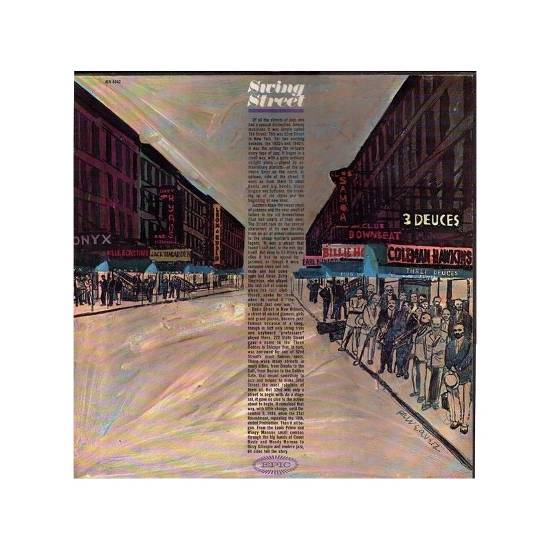 Various ‎– Swing Street|1978    Columbia ‎– JSN 6042-    4 LP-Box