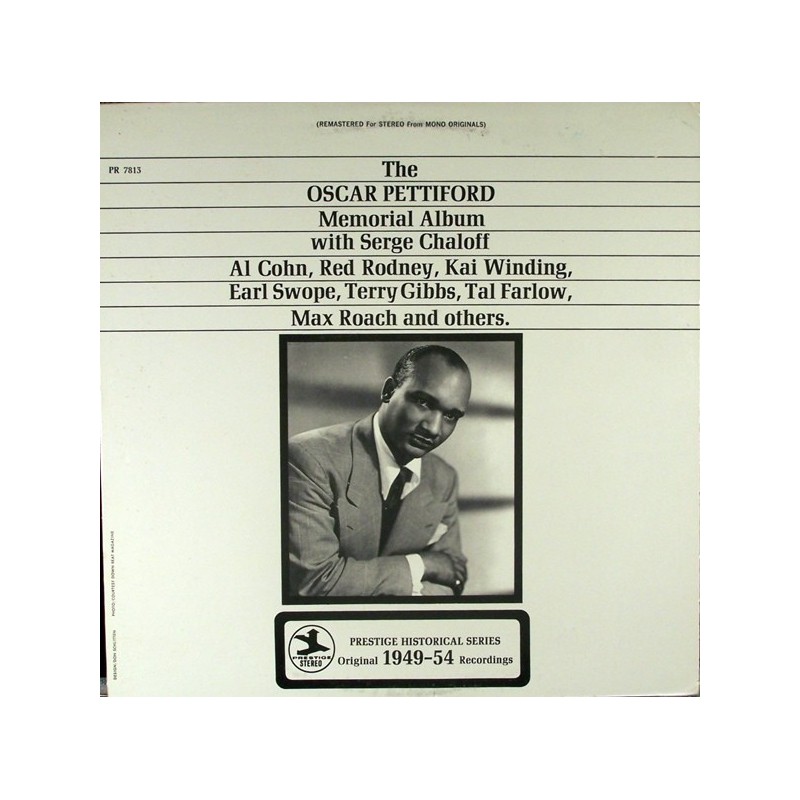 Pettiford ‎Oscar – The Oscar Pettiford Memorial Album|Prestige ‎– PR 7813