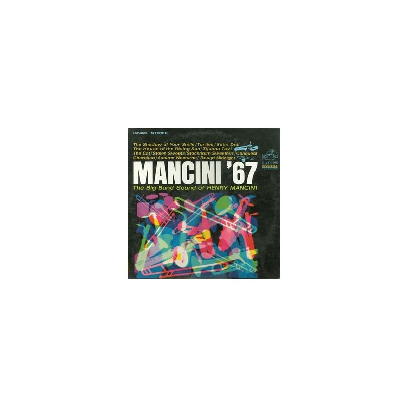 Mancini Henry and His Orchestra ‎– Mancini &821767|1967     RCA Victor	LPM-3694