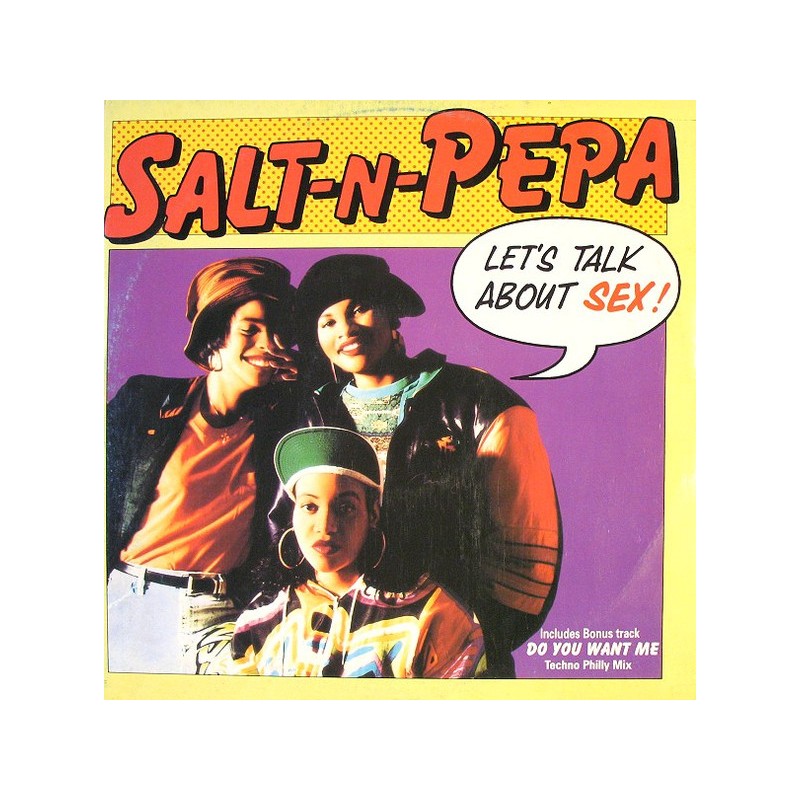 Salt N Pepa – Lets Talk About Sex 1991 Ffrr – 869 481 1 Maxi Single