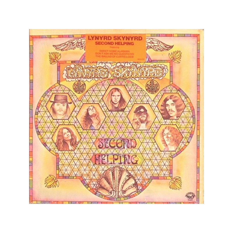 Lynyrd Skynyrd ‎– Second Helping|1974       MCA Records  62.019