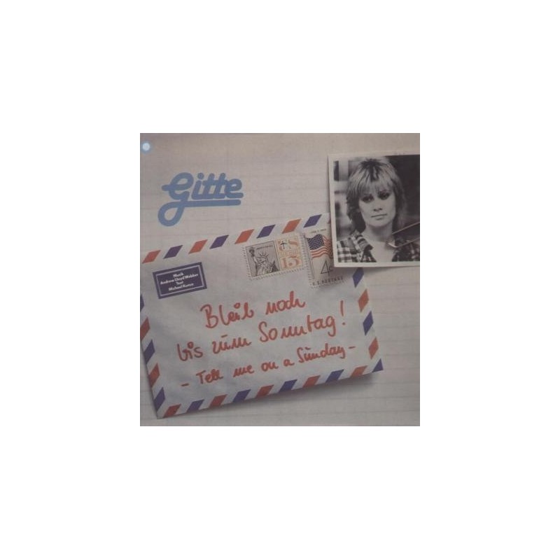 Gitte– Bleib Noch Bis Zum Sonntag!|1980  Global Records And Tapes 32051 5	