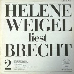 Helene Weigel Liest Brecht...