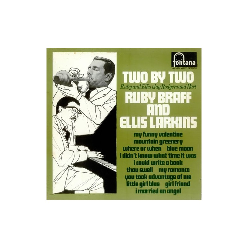 BRAFF RUBY & LARKINS ELLIS - Two By Two|1955  l  Fontana   FJL403)