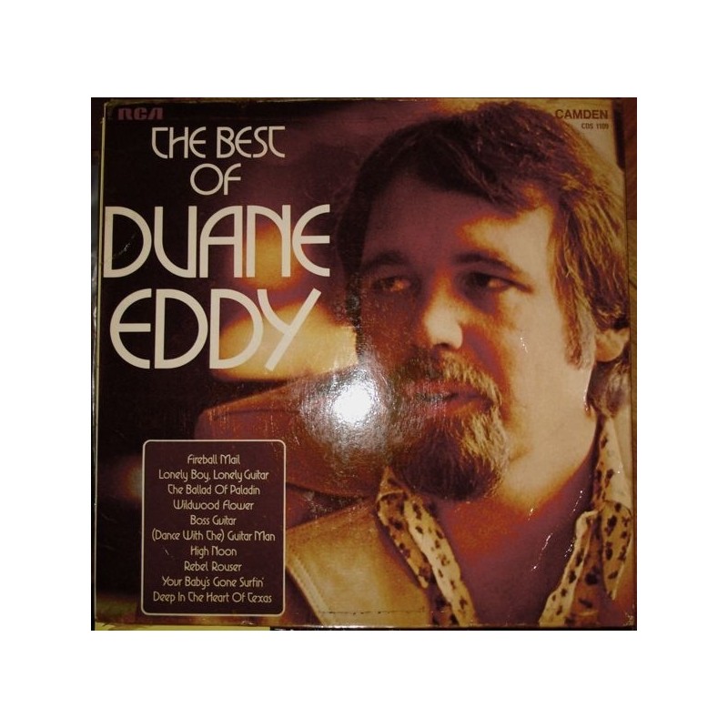 Duane Eddy ‎– The Best Of Duane Eddy|1972    RCA Camden ‎– CDS 1109