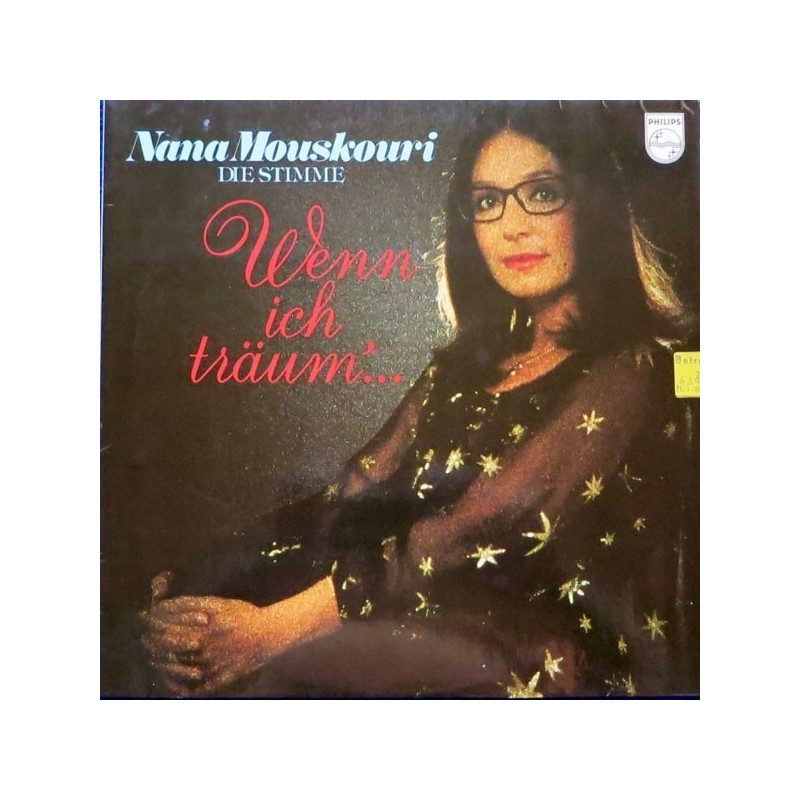 Mouskouri ‎Nana – Wenn Ich Träum'....|1980  	Philips 6399 096  