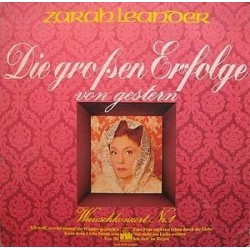 Leander ‎Zarah – Die Großen Erfolge Von Gestern Wunschkonzert Nr 1|1975    Ariola ‎– 89 067 ZU 