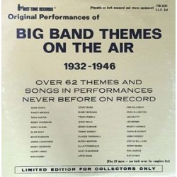 Various ‎– Big Band Themes On The Air|First Time Records ‎– FTR-2501