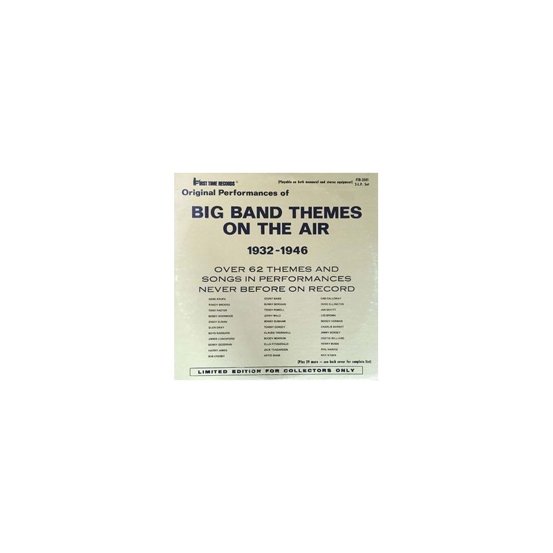 Various ‎– Big Band Themes On The Air|First Time Records ‎– FTR-2501