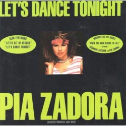 Zadora ‎Pia – Let's Dance Tonight|1984     Curb Records	INT 147.716