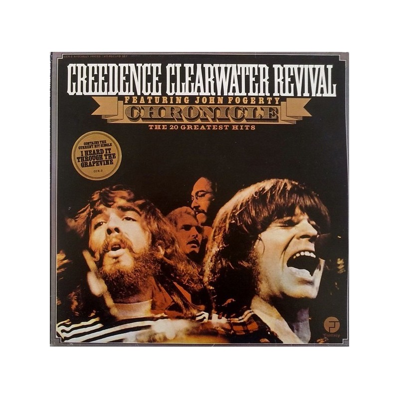 Creedence Clearwater Revival – Chronicle - The 20 Greatest Hits|1976   Fantasy ‎– CCR-2