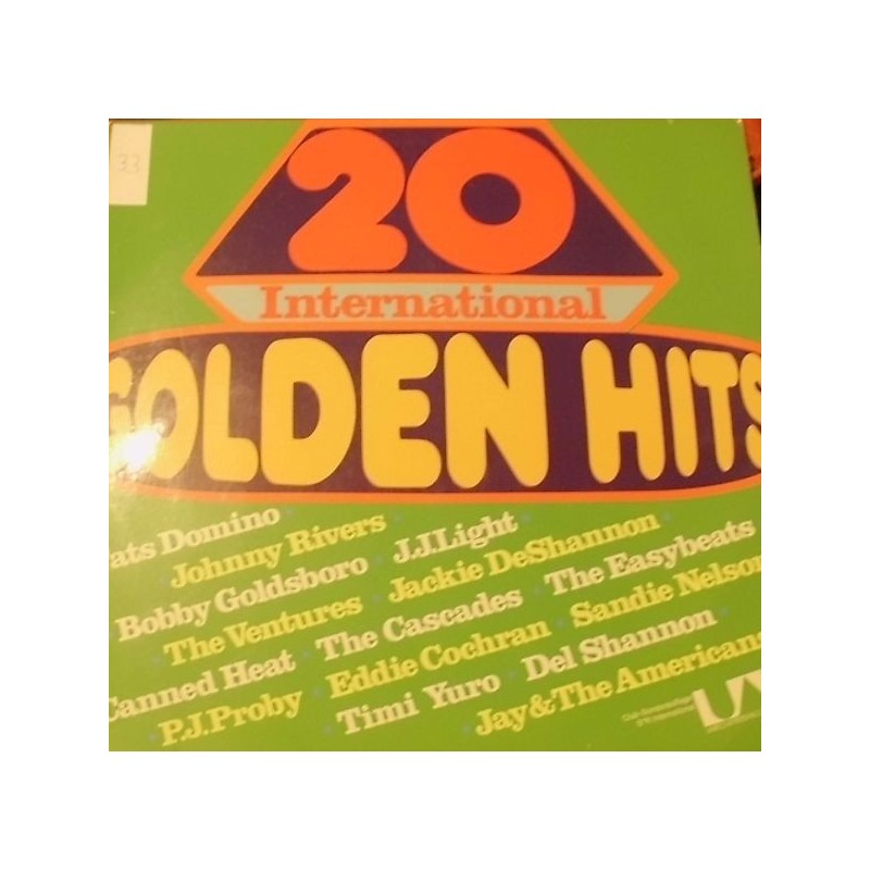 Various ‎– 20 International Golden Hits|1975    United Artists Records ‎– 64 066