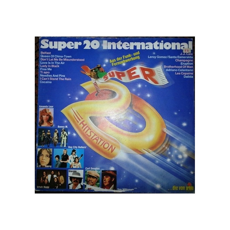 Various ‎– Hitstation Super 20 International|1978     Ariola ‎– 25 880 XST