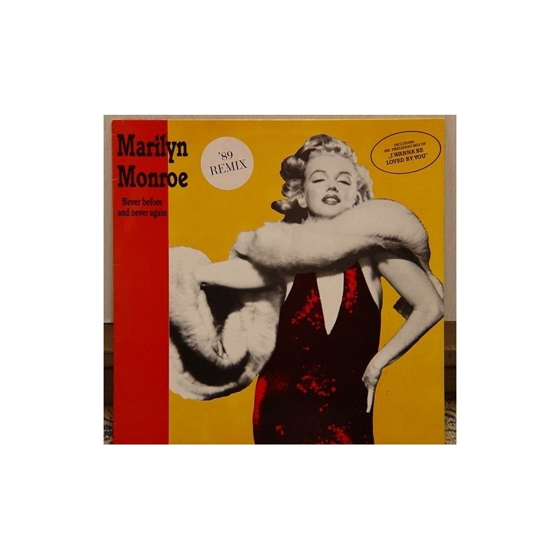 Monroe Marilyn ‎– Never Before And Never Again       ZYX Records ‎– ZYX 20140 LP