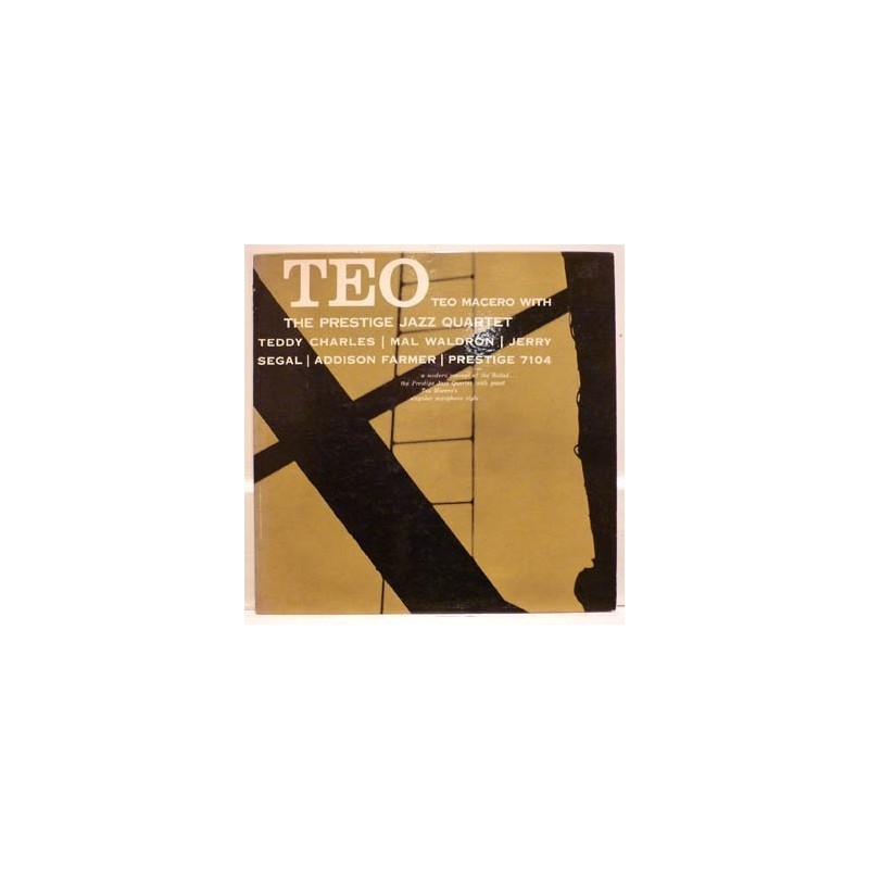 Macero Teo with The Prestige Jazz Quartet ‎– Teo|1957/1986   Original Jazz Classics ‎– OJC-1715-Prestige ‎– P-7104