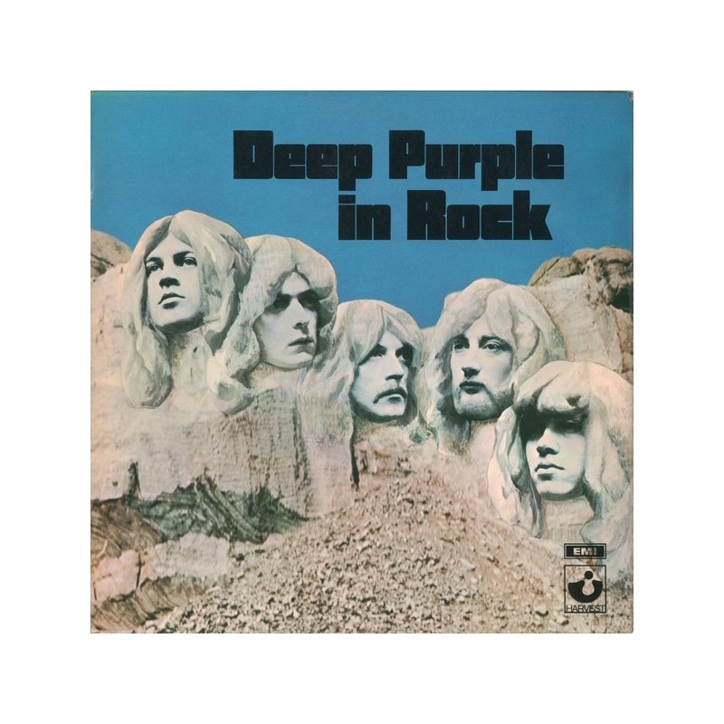 Deep Purple ‎– Deep Purple In Rock|1970   Harvest	SHVL 777