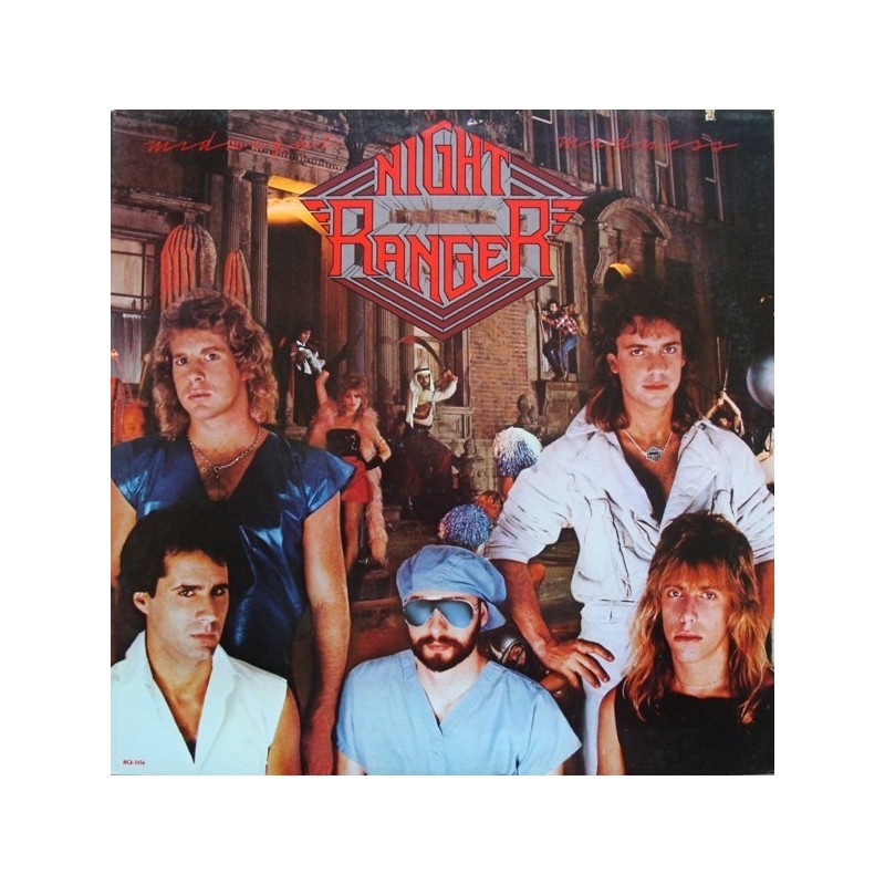 Night Ranger ‎– Midnight Madness|1983    MCA Records	MCA-5456