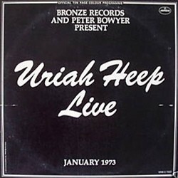 Uriah Heep ‎– Uriah Heep Live|1973      Bronze	28 773 XDT