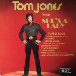 Jones Tom ‎–Sings She's A Lady|1971    Decca ‎– SLK 16714-P