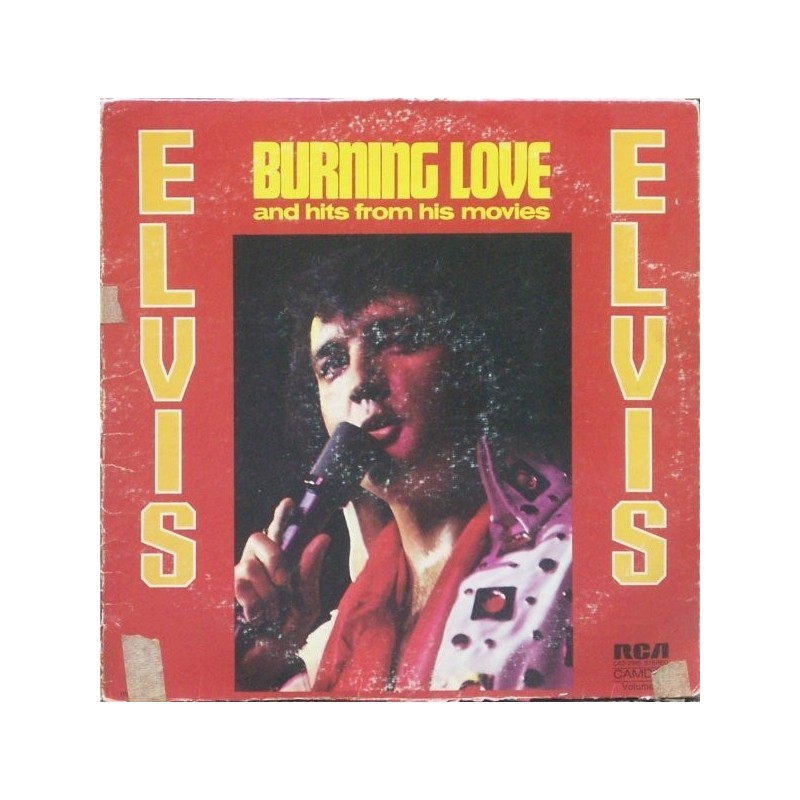 Presley Elvis ‎– Burning Love And Hits From his Movies Vol. 2|1972        RCA Camden	CAS-2595