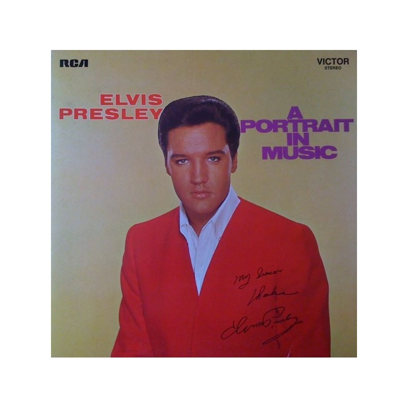 Presley ‎– A Portrait In Music|1973    RCA Victor ‎– SRS 558