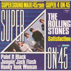 Rolling Stones The ‎– Super 4 On 45|1983    Decca ‎– 6.20 263