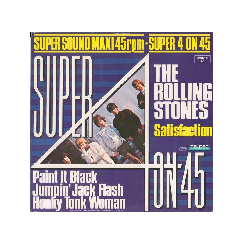 Rolling Stones The ‎– Super 4 On 45|1983    Decca ‎– 6.20 263