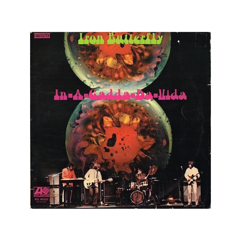 Iron Butterfly ‎– In-A-Gadda-Da-Vida|1971    Atlantic ‎– ATL 40 022