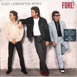 Lewis Huey and The News ‎– Fore!|1986      Chrysalis	OV 41534