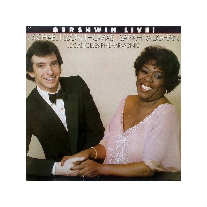 Thomas Michael Tilson -Sarah Vaughan ‎– Gershwin Live!|1982      	CBS	73650