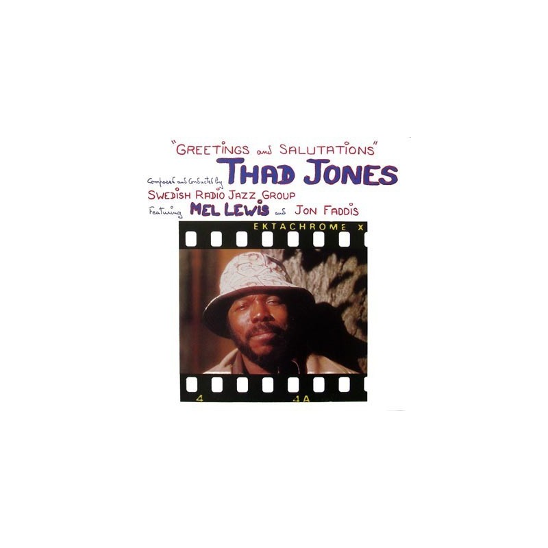 Jones Thad - Swedish Radio Jazz Group ‎– Greetings And Salutations|1988    Tonpress ‎– SX-T 104