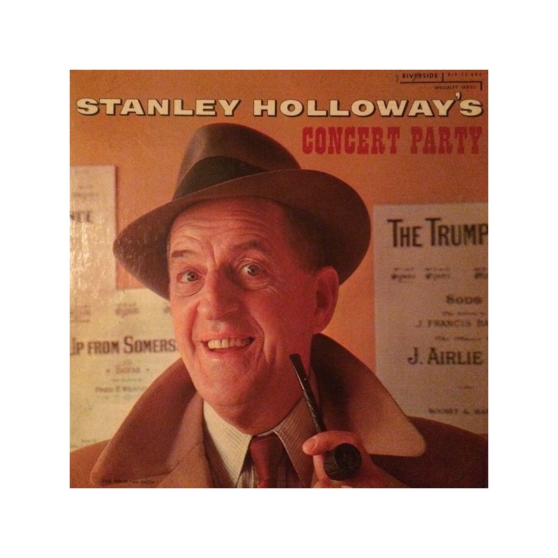 Holloway Stanley ‎– Concert Party|1957    Riverside Records ‎– RLP 12-824