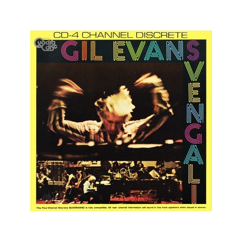 Evans ‎Gil – Svengali|1973    Atlantic ‎– QD-1643