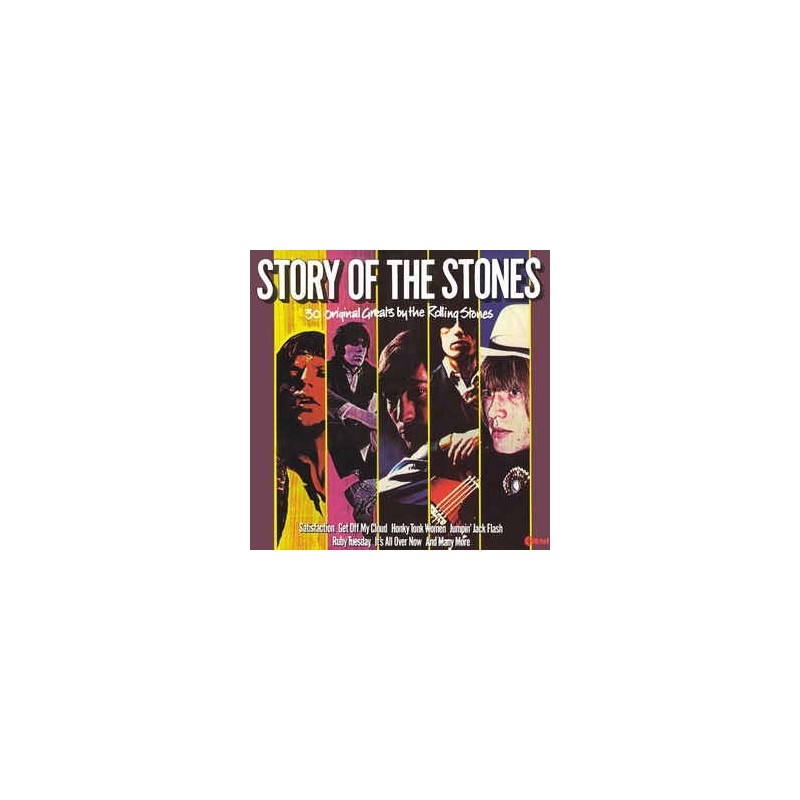 Rolling Stones The ‎– Story Of The Stones|1982     K-Tel ‎– NE 1201