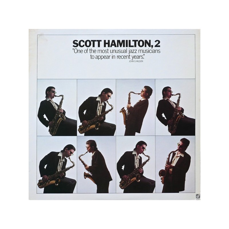 Hamilton ‎Scott – Scott Hamilton, 2|1978     Concord Jazz ‎– CJ-61