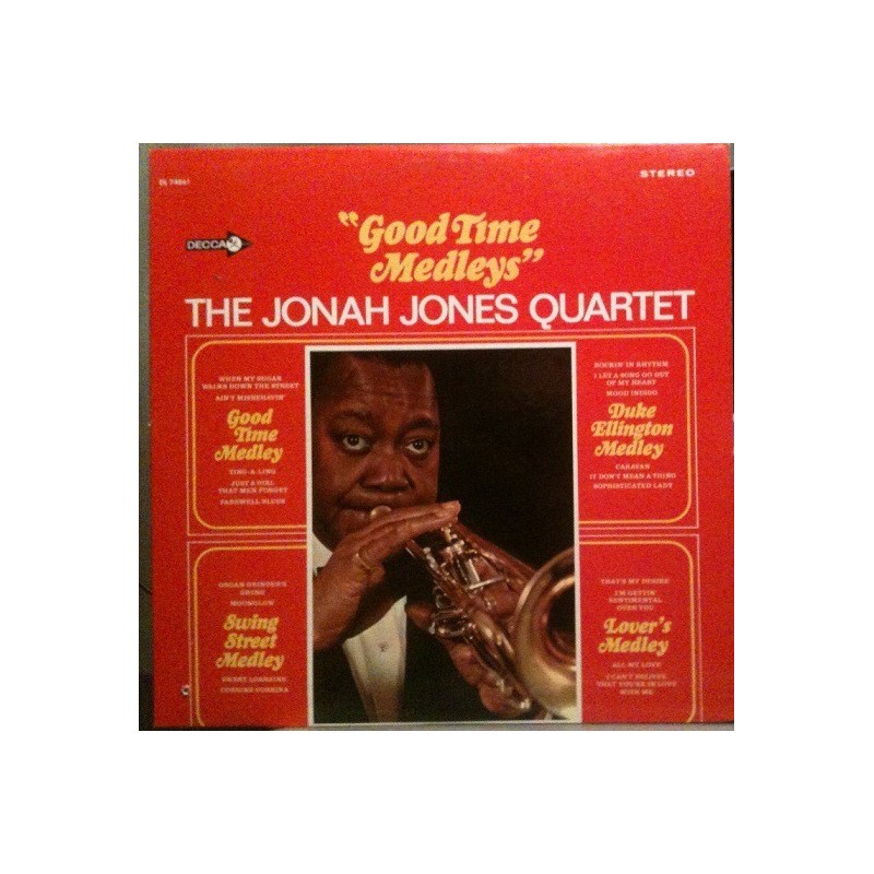 Jones Jonah Quartet The ‎– Good Time Medleys|Decca ‎– DL 74861