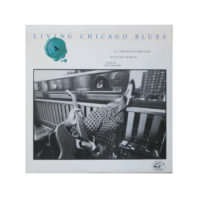 Various ‎– Living Chicago Blues - Volume 4|1980      	Sonet-Alligator Records	SNTF 840