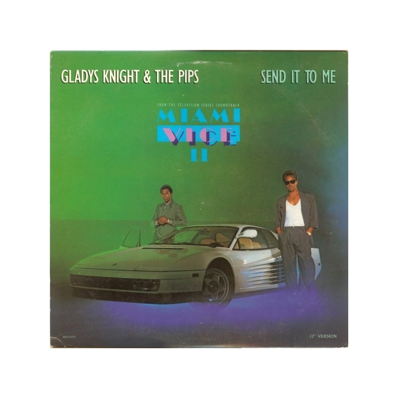 Gladys Knight & The Pips ‎– Send It To Me|1986  258 435-0 Maxi Single