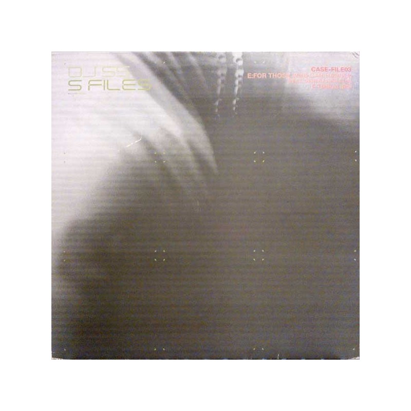 DJ SS ‎– S Files (Case File 3) |2004    FORMLP014CF3 -Maxi-Single