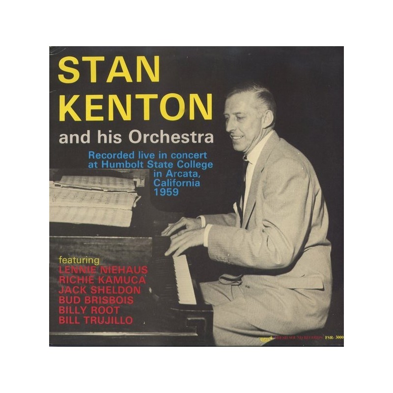 Kenton Stan and His Orchestra ‎– Recorded Live ....|1987